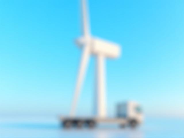 Wind turbine part transport
